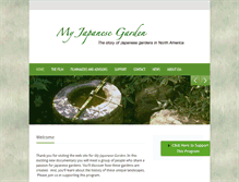 Tablet Screenshot of myjapanesegardentv.com